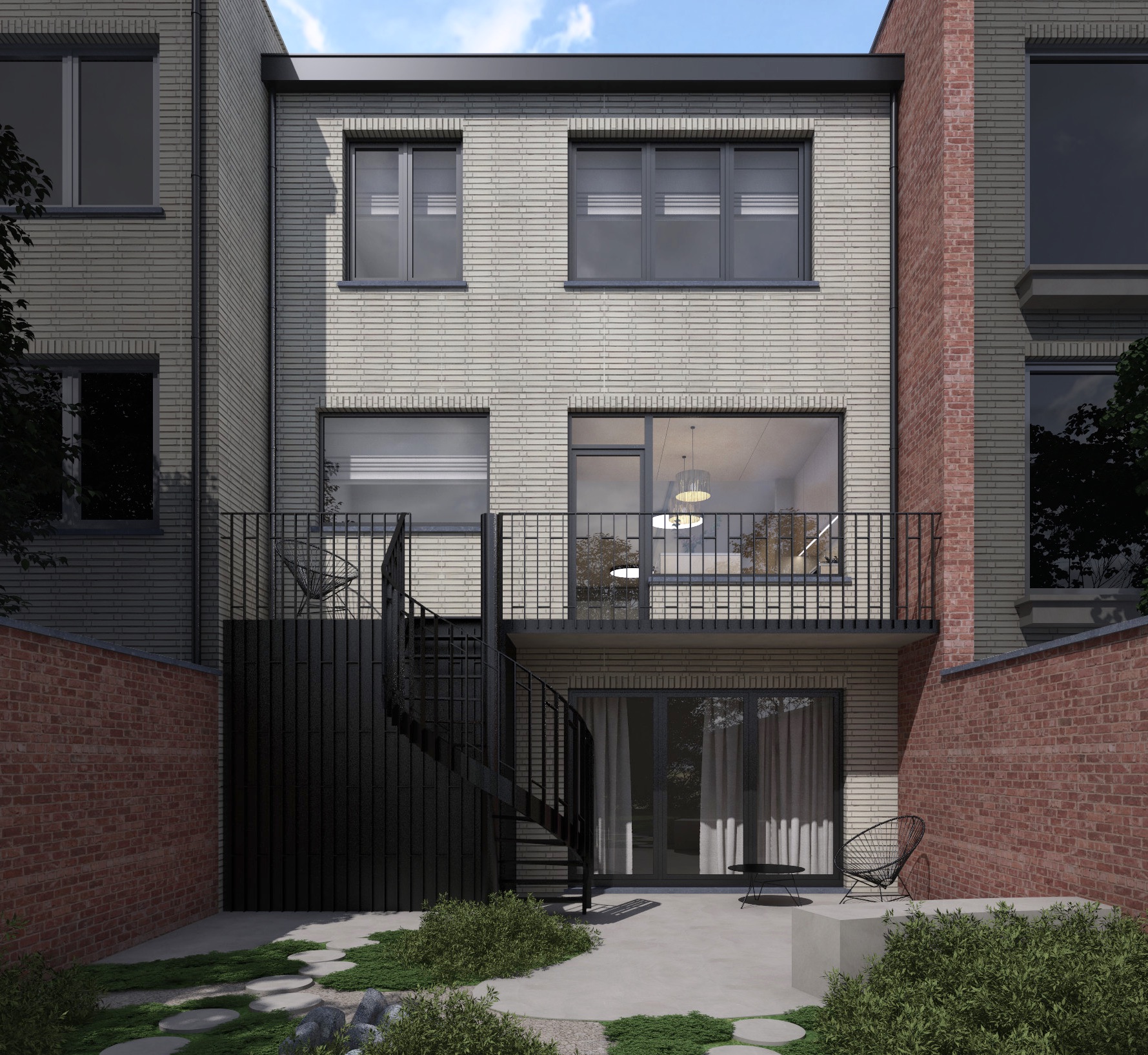 Transformation - bel-étage avec flexibilité vivre/travailler  Impressie 1